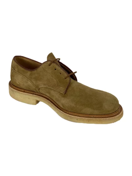 Derby Tricker's zamszowy beżowy