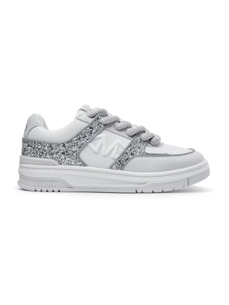 Sneakersy Mallet London skórzane szare