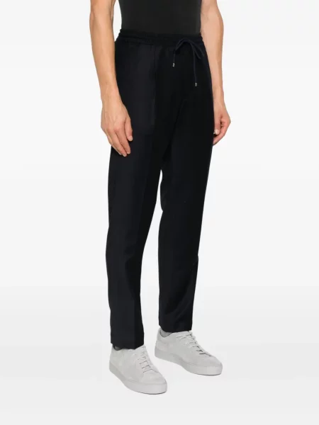 Pantaloni Briglia 1949 de lână cu cordon albastru