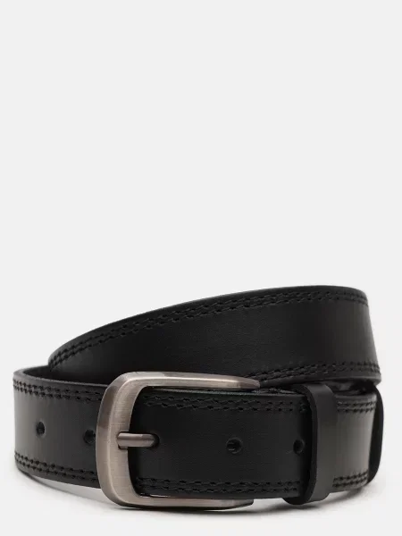 Кожаный ремень Borsa Leather черный