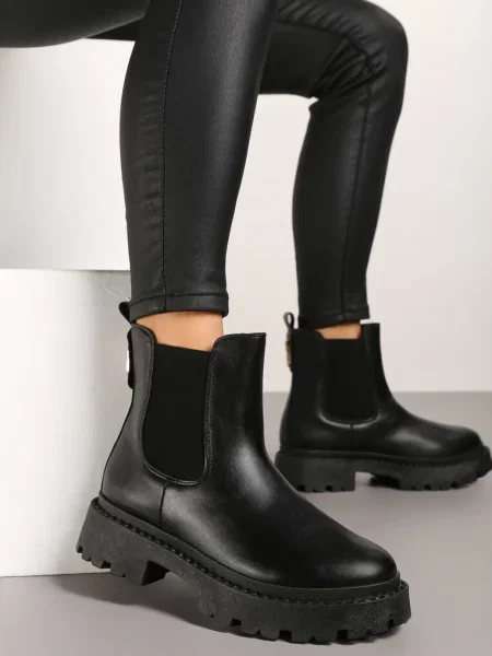Botine negre
