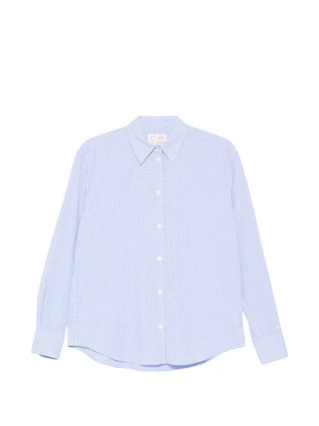 Koszula w kratkę Mc2 Saint Barth w kratę niebieska