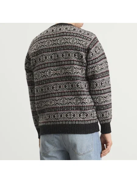 Sweter Jamieson's Of Shetland czarny