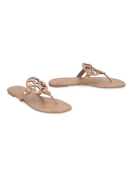 Sandały Tory Burch brązowe