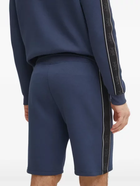 Pantaloni scurți Guess cu imagine cu cordon albastru