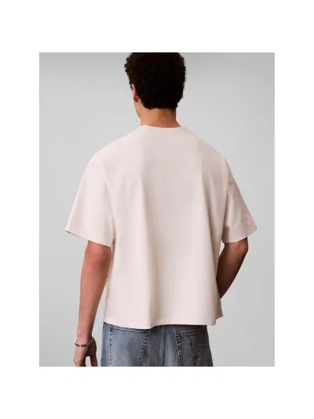 Tricou Calvin Klein Jeans alb