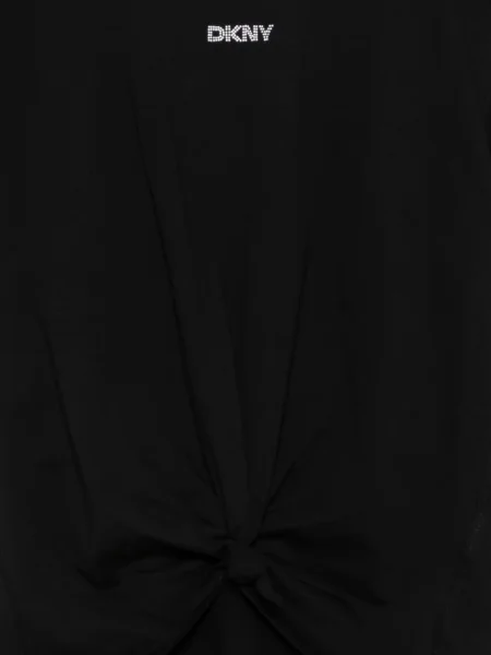 Tricou Dkny cu autograf negru