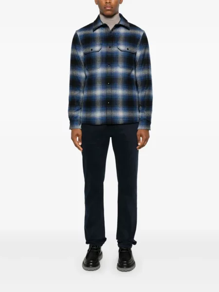Bunda Woolrich modrá