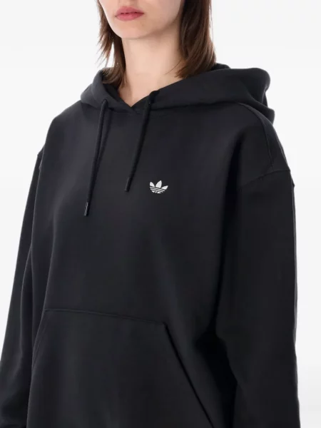 Hanorac Adidas plasă cu autograf cu dungi negru