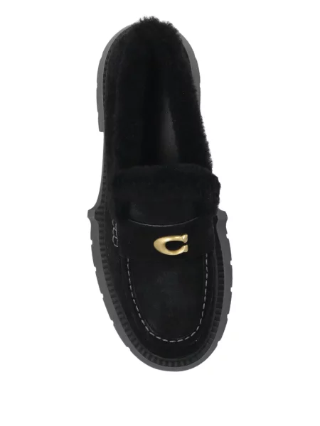 Pantofi loafer Coach negru