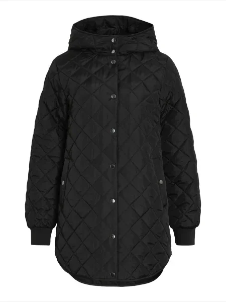 VILA Palton de iarnă VITate' negru