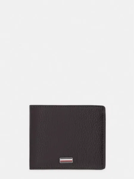 TOMMY HILFIGER Portofel CENTRAL închis maro