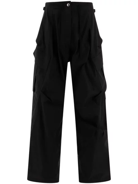 Spodnie cargo Alexander Mcqueen czarne