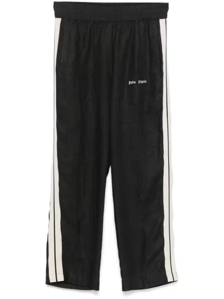 Pantaloni Palm Angels cu broderie negru
