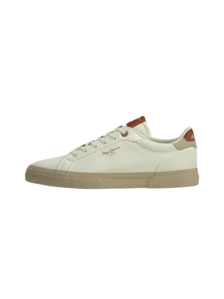 Sneakerși Pepe Jeans alb