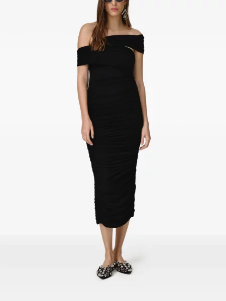 Rochie midi Pnk până la genunchi de costum negru