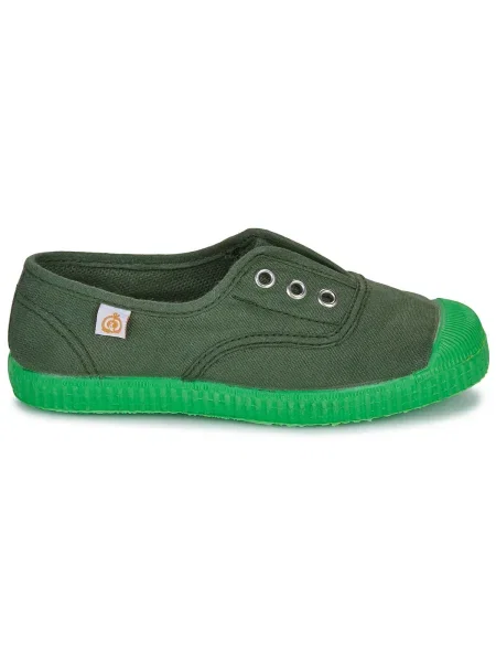 Pantofi copii Citrouille Et Compagnie verde