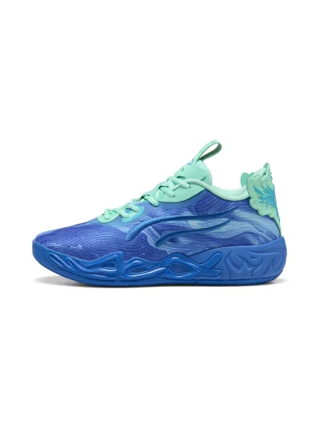 Buty do koszykówki unisex Lo Team niebieskie