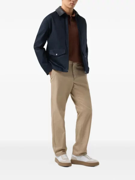 Tricou polo Bogner tricotate maro