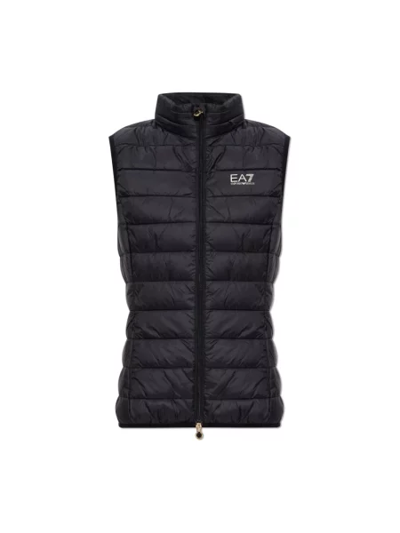 Ocieplana kamizelka Emporio Armani Ea7 czarna
