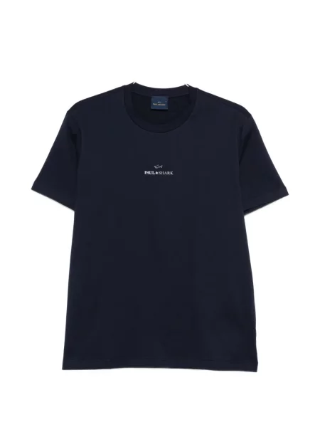 Tricou Paul & Shark cu autograf albastru