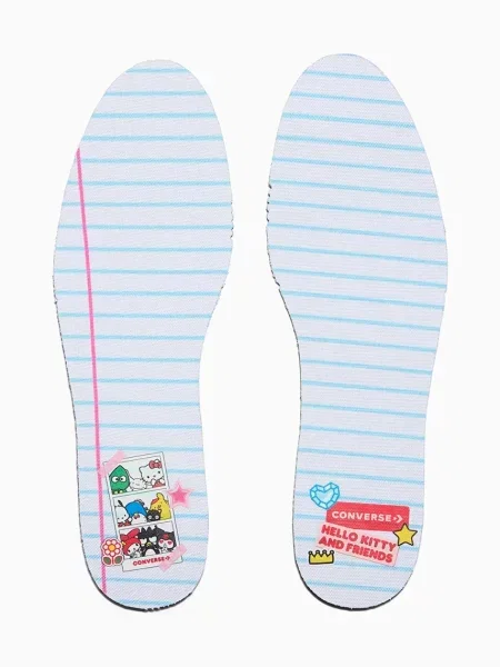 Converse x Hello Kitty Chuck Taylor All Star HI női tornacipők fekete