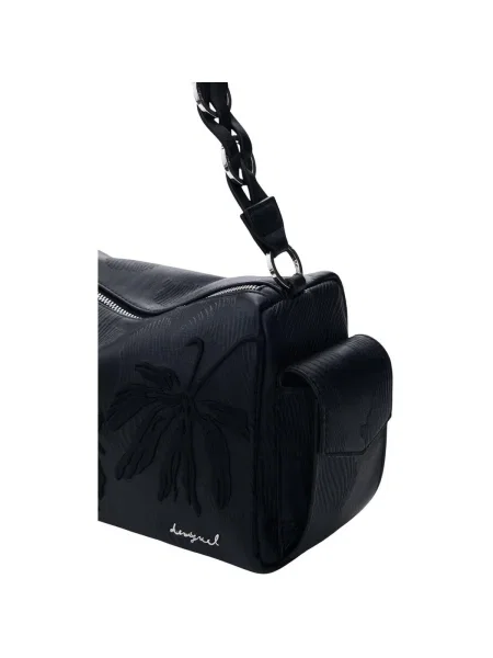 Geantă Desigual cu model floral negru