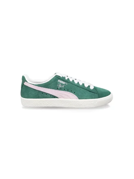 Sneakersy dziecięce Puma Clyde zielone
