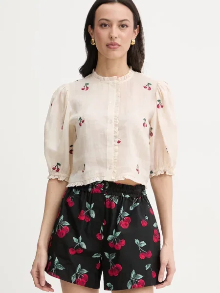 Twinset cămașă de damă bej