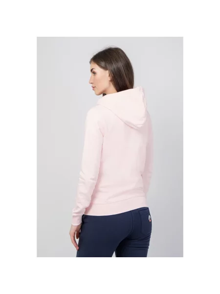 Bluza z kapturem Jott z kapturem różowa