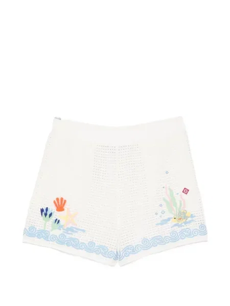 Pantaloni scurți Casablanca alb