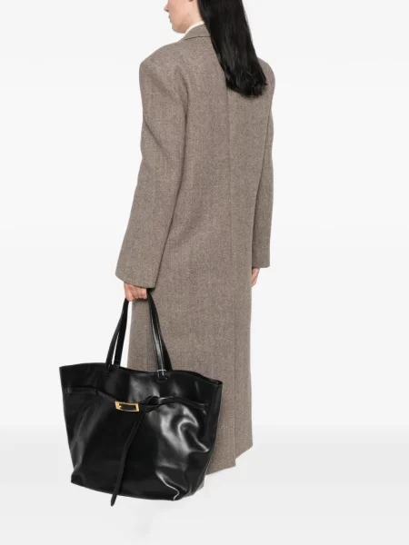 Geantă shopper Anine Bing din piele negru