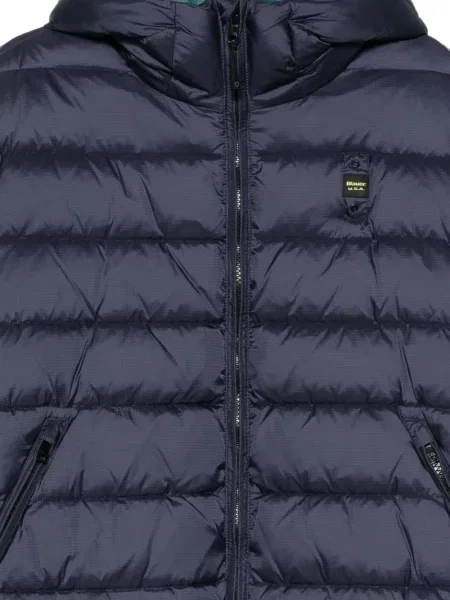 Geacă Blauer cu glugă albastru