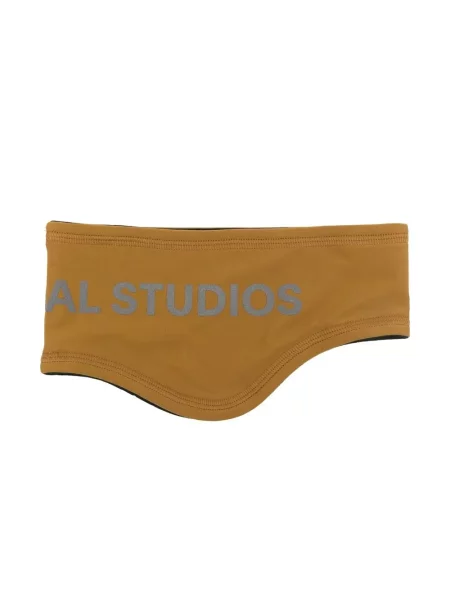 Шапка с козирки Pas Normal Studios с принт кафяво