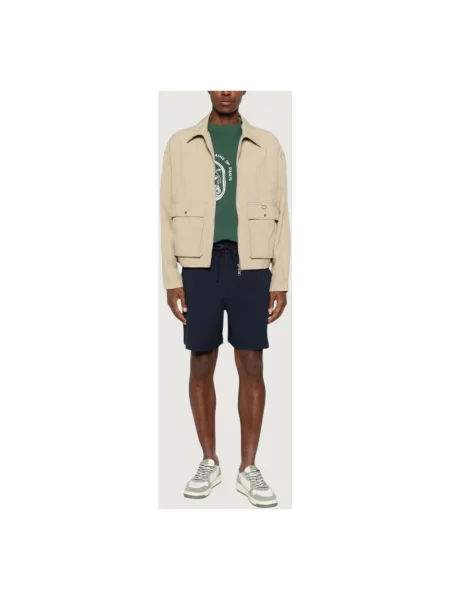 Kurtka Maison Kitsune beżowa