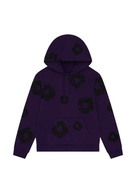 Hanorac cu glugă Denim Tears violet