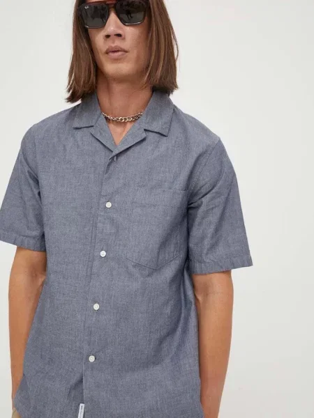 Košile Marc O'Polo DENIM tmavomodrá regular