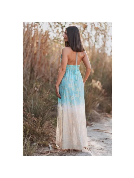 Hosszú maxi ruha Isla Bonita By Sigris kék