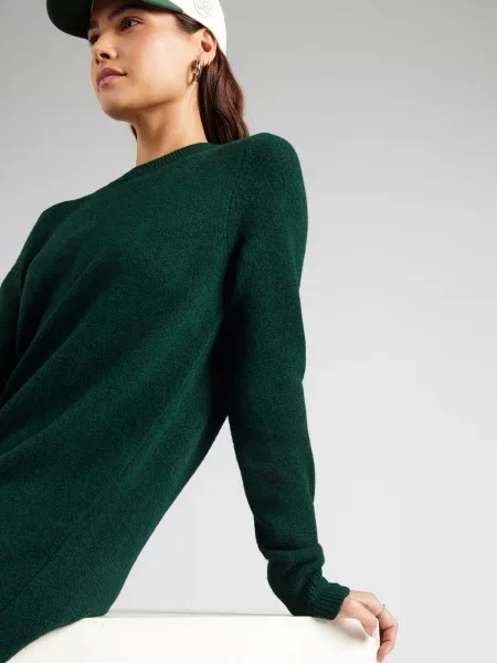 VERO MODA Rochie tricotat VMBOOM smarald verde
