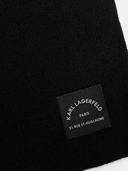 Karl Lagerfeld Fular negru