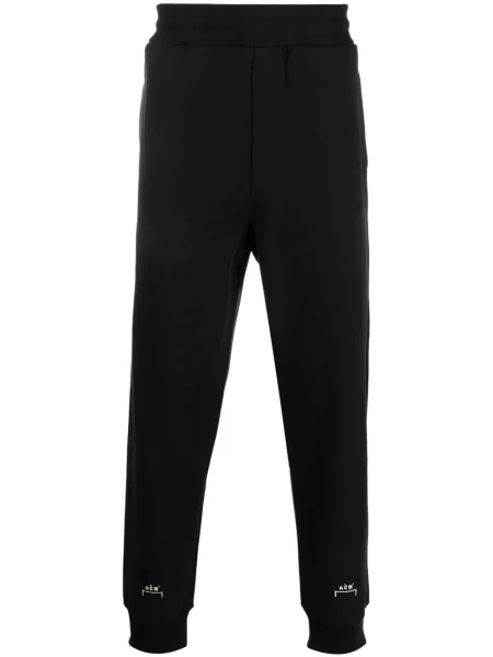 Pantaloni A-cold-wall* cu imagine negru