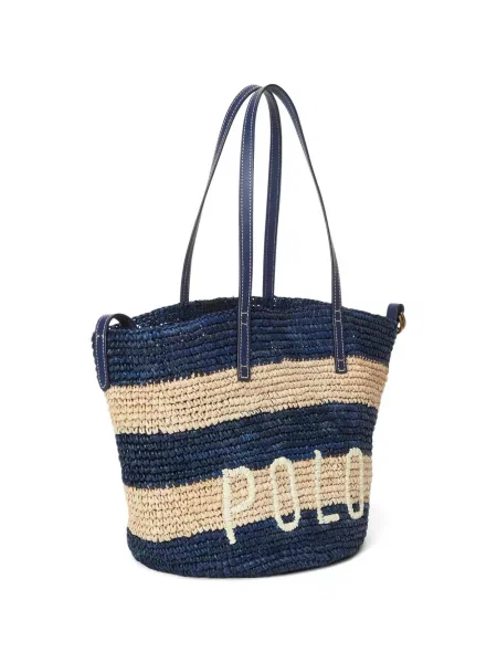 Matlasat sneakerși Polo Ralph Lauren cu autograf de catifea cord albastru