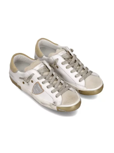Buty do tenisa Philippe Model skórzane do tenisa białe