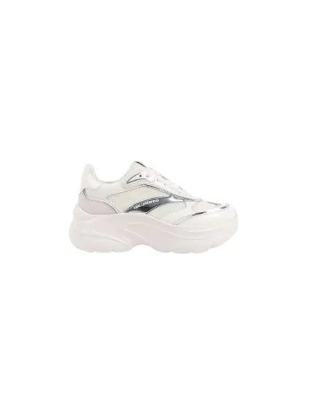 Sneakersy Karl Lagerfeld skórzane białe