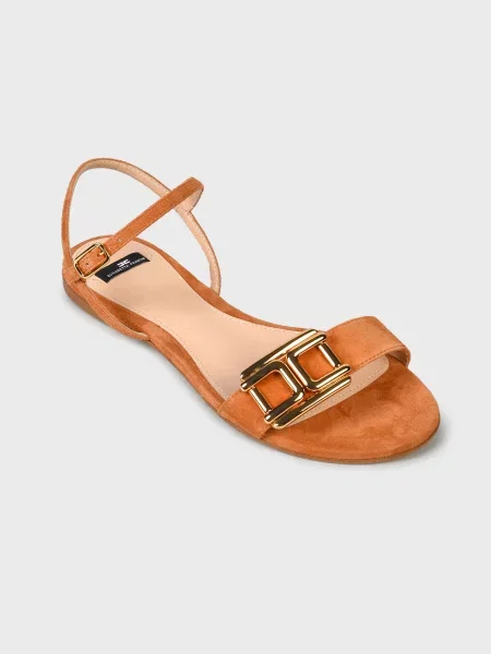 Босоніжки Elisabetta Franchi коричневі