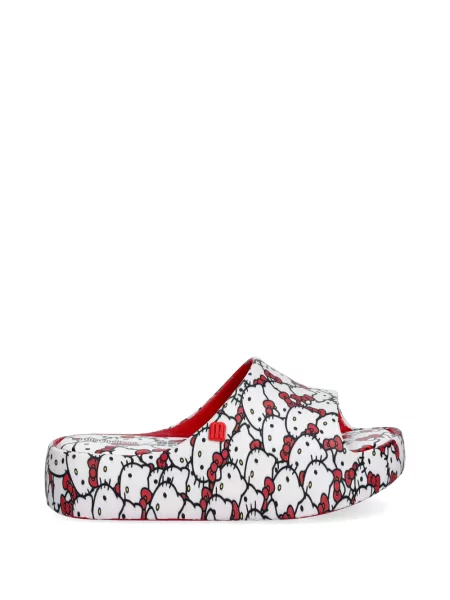 Dětské žabky Mini Melissa bílé