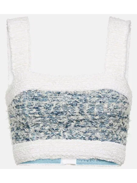 Cropp top Balmain din tweed