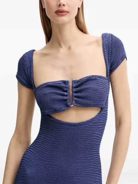 Rochie mini Paramidonna de costum albastru