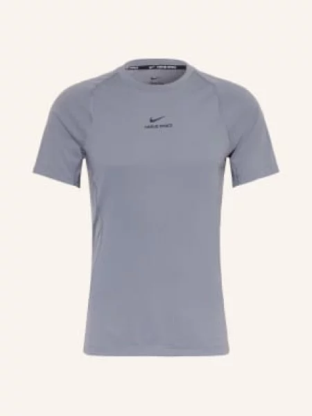 Nike Funkční Tričko Pro Training šedá černá