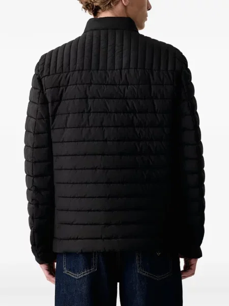 Ватиран яке Trussardi черно